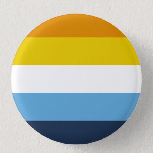 AroAce Pride Flag Pin - Picture 1 of 1
